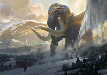fantasy, elephant HD wallpaper