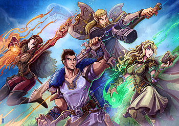 fantasy, warrior, fantasy warrior HD wallpaper