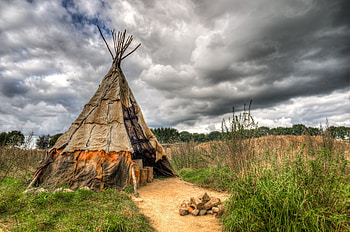 Native American, Tipi, , Cloud, , Tent HD wallpaper