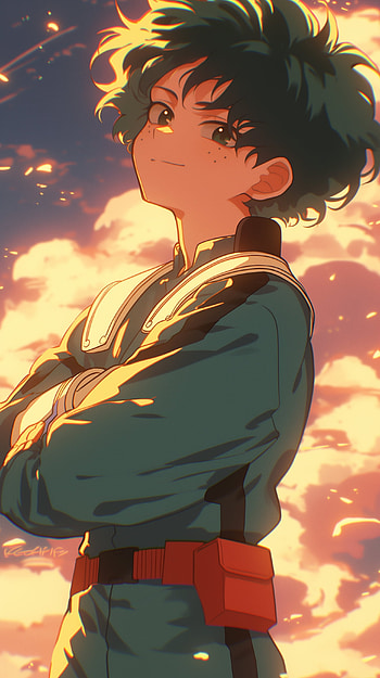 Izuku Midoriya: Inspiring My Hero Academia , Anime, My Hero Academia, Izuku Midoriya HD phone wallpaper