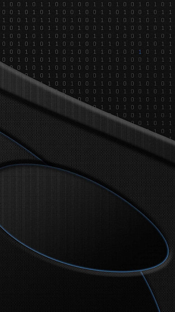 Binary code, Matte Black HD phone wallpaper
