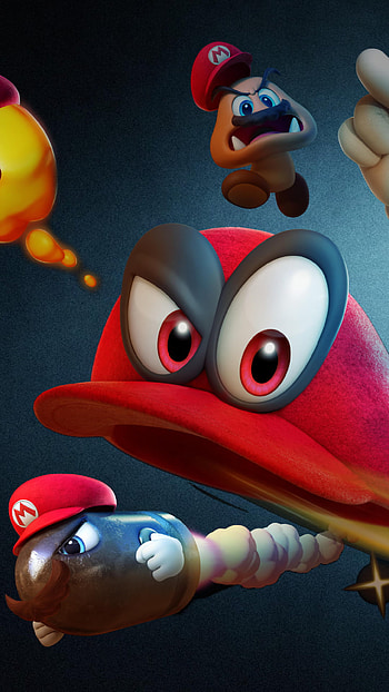 Video game Super Mario Odyssey, Mario universe, Adventure-filled HD phone wallpaper