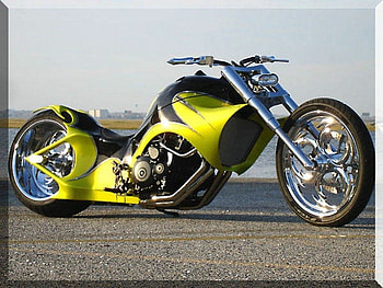 Moto Chopper, bike, moto, chopper HD wallpaper