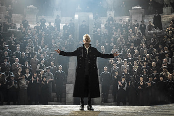 Johnny Depp As Gellert Grindelwald In Fantastic Beasts The Crimes Of Grindlewald Movie, fantastic-beasts-the-crimes-of-grindelwald, 2018-movies, movies, johnny-depp, fantastic-beasts-2, poster HD wallpaper