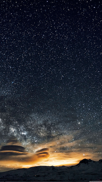 Night Sky, Beautiful, Sky HD phone wallpaper