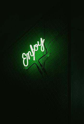 Words, Dark, Neon, Backlight, Illumination, Inscription HD phone wallpaper