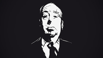 Alfred Hitchcock, , Alfred Hitchcock movie portrait, Imgur HD wallpaper
