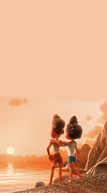 Luca Animation, Disney and Pixar, Now streaming, Art of it HD phone wallpaper