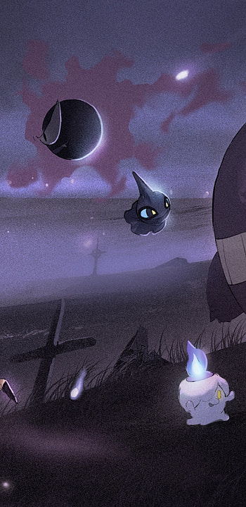 Litwick, Ghost Pokemon HD phone wallpaper