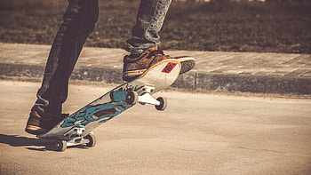 Sports, Sneakers, Skateboard HD wallpaper