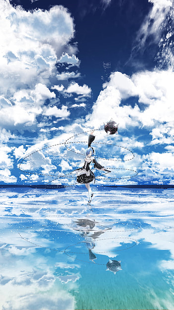 Rem’s Reflective Sky: Re:Zero Anime Bliss, Rem (Re:ZERO), Anime, Re:Zero - Starting Life in Another World HD phone wallpaper