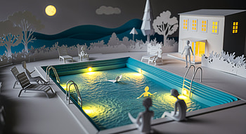 Pool HD wallpaper