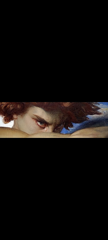 Lucifer's Look, aesthetic, vibe, art, angel HD phone wallpaper