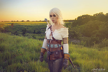 Ciri Cosplay , ciri, girls, cosplay HD wallpaper