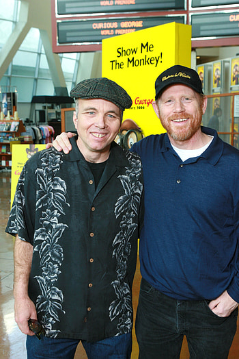 Ron Howard, Clint Howard, Director's brother HD phone wallpaper