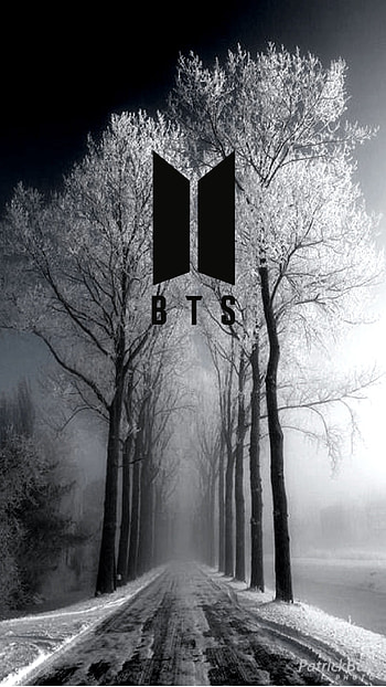 Bts Symbol, Grey HD phone wallpaper