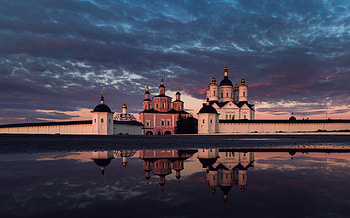 Monastery, building, , rusiian HD wallpaper