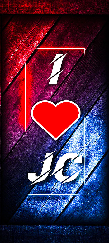 I love Jesus Christ, symbol, red-blue HD phone wallpaper
