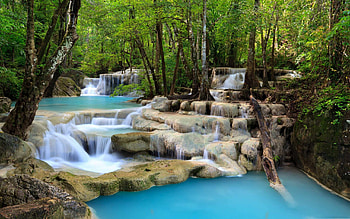 Waterfall beauty, Mac , quality, Nature's marvel HD wallpaper
