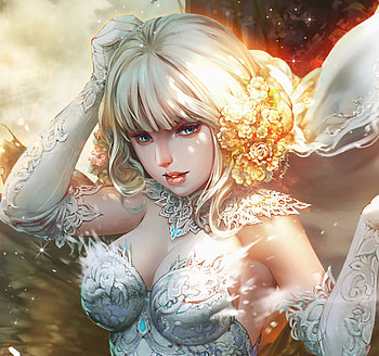 Fantasy girl, art, antilous chao, fantasy, antilous, girl HD wallpaper