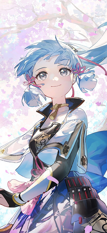 Kamisato Ayaka, Kamisato Ayaka (Genshin Impact), video game, Genshin Impact HD phone wallpaper