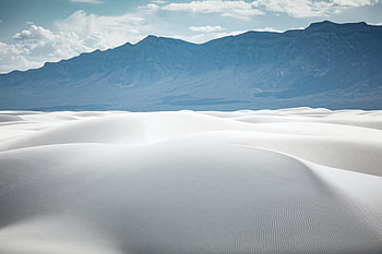 White Sand Mountains During Daytime , mountains, nature HD wallpaper