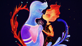 Elemental Movie — Quad : Flame & Tide Embrace, movie, elemental HD wallpaper