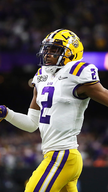 Justin Jefferson, LSU Tigers HD phone wallpaper