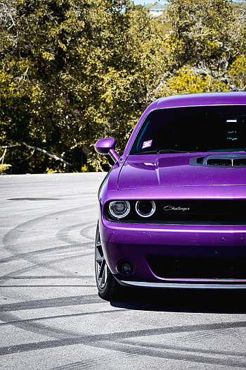 Challenger, Cars, Car, Front View, Retro HD phone wallpaper