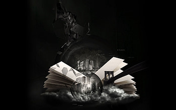 Abstract, Book, Surrealism, Pages, Page HD wallpaper