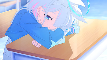 Arona, Anime, Blue Archive the Animation, Arona (Blue Archive), Blue Archive HD wallpaper