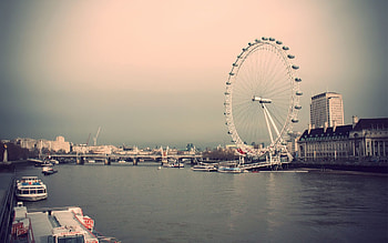 London Eye, England HD wallpaper