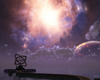 astronomer, graphic, sky HD wallpaper