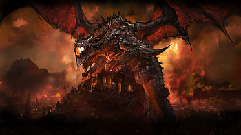 World Of Warcraft Dragon, world-of-warcraft, games, dragon HD wallpaper
