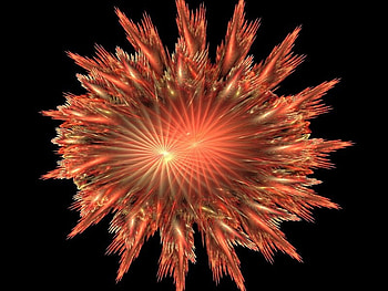 star, explosion, stars, orange, glow HD wallpaper