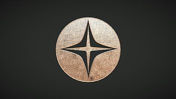 Foundation, Logo TV series, Apple 3D model HD wallpaper