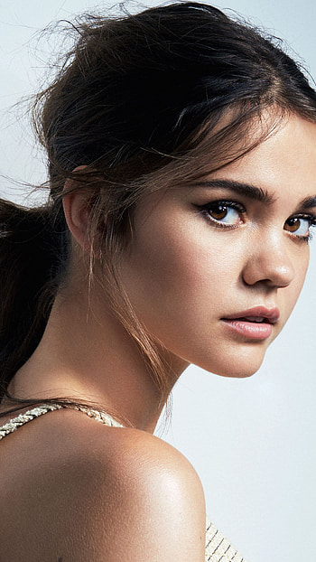 maia mitchell, hollywood actress, model HD phone wallpaper