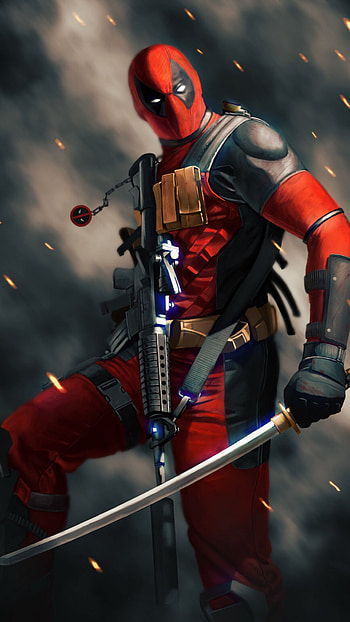 Deadpool, Marvel, Superhero HD phone wallpaper