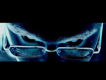 Negative, eyes, black, glasse HD wallpaper