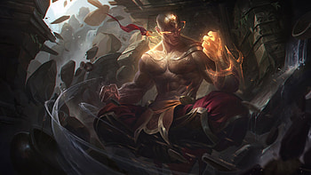 Lee Sin League Of Legends, league-of-legends, games, artist, digital-art, artwork HD wallpaper