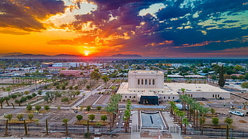 Mesa, Arizona, Temple, Renovation HD wallpaper
