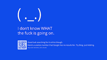 Blue Death, technology, Windows, blue screen of death HD wallpaper