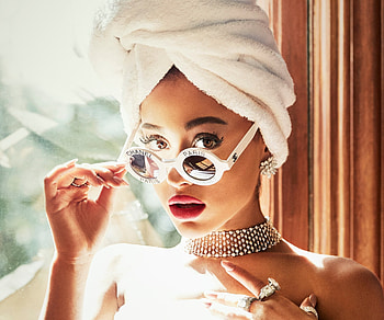 Sunglasses, singer, celebrity, Ariana Grande HD wallpaper