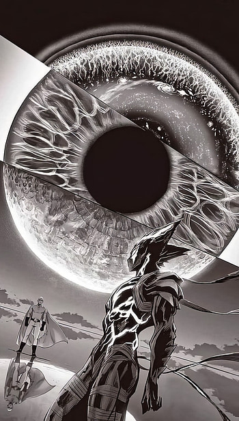 Garou vs Saitama Epic Clash - One-Punch Man Manga , manga, One-Punch Man HD phone wallpaper
