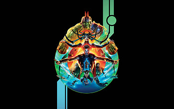 Thor: Ragnarok, 2017 movie, minimal HD wallpaper