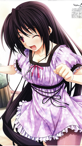 High School DxD — Lavender Smile (Anime ), Anime, High School DxD HD phone wallpaper