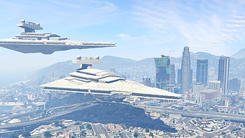 Imperial Star Destroyer HD wallpaper