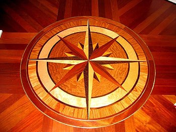 Star, orange, abstract HD wallpaper