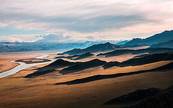 Prairie Mountains, mountains, nature HD wallpaper