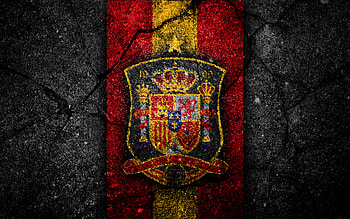 Logo, Sports, Spain National Football Team, Emblem, Soccer, Spain HD wallpaper